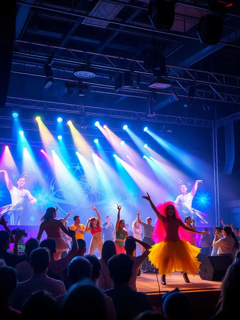 A vibrant scene from a recent cultural event hosted by LA CONSERVERIE DE BENEVENT, capturing the energy and community spirit.